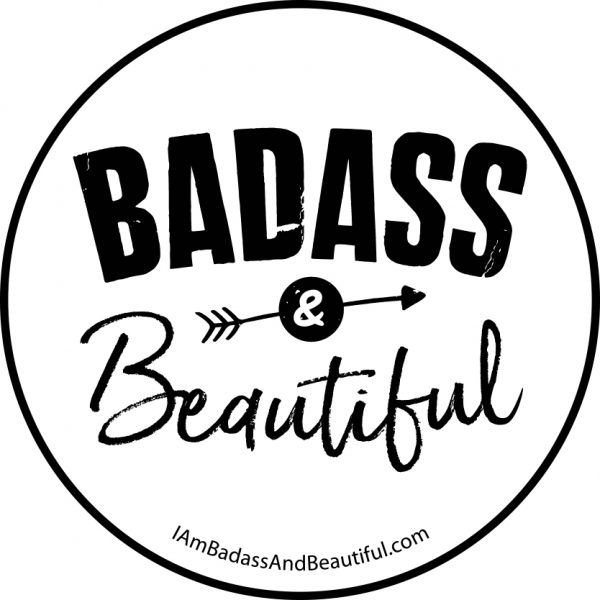 Badass and Beautiful Arrow Sticker - Loren Lahav | STAY TRUE CEO